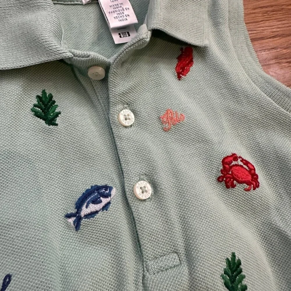 Ralph Lauren embroidered romper